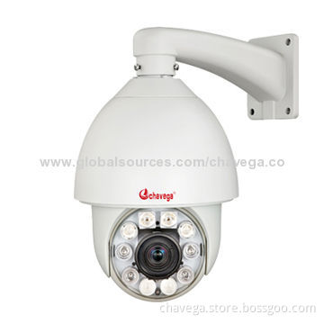 Auto-tracking 480TVL Sony CCD 27x IR High-speed Dome Outdoor Wireless Security Camera, 150m Distance